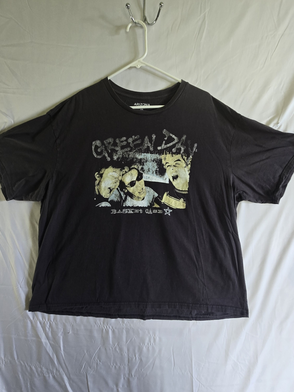 Arizona Jean Company Men’s Black Graphic Band T‑Shirt XXL